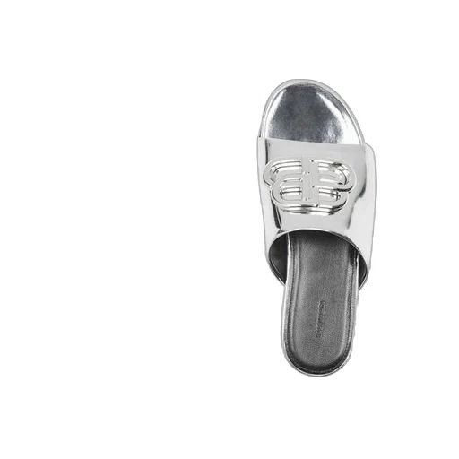 Oval Sandals Silver