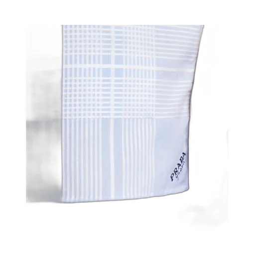 Checked cotton mini-dress