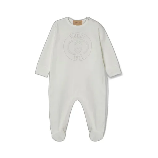 Baby printed cotton one-piece