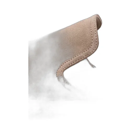 Suede slippers