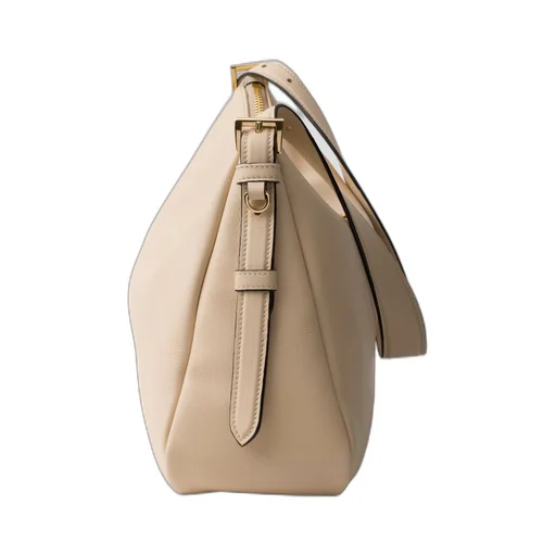 Prada Aimée large leather shoulder bag