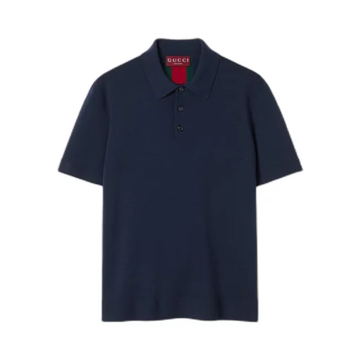 Cotton polo shirt with Web