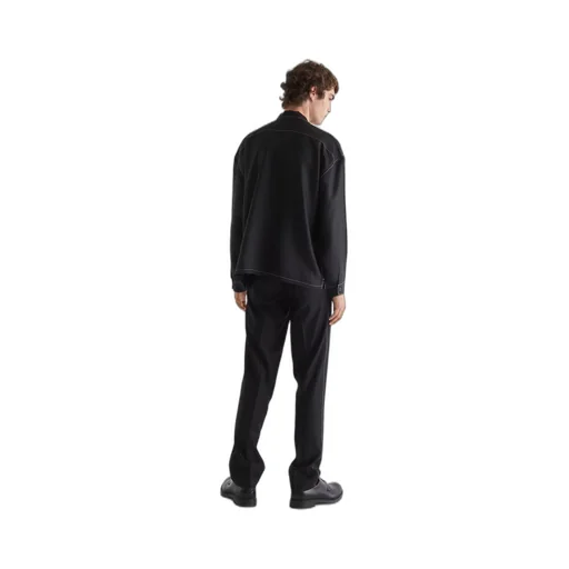 Silk twill shirt