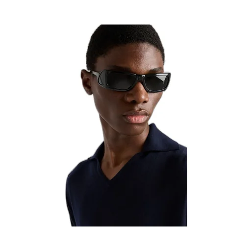 Cashmere polo shirt