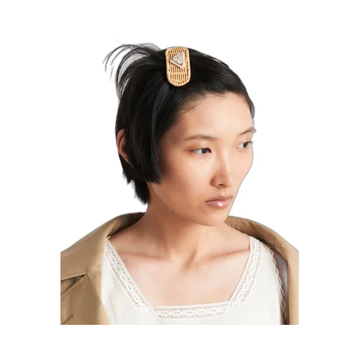 Wicker hair clip