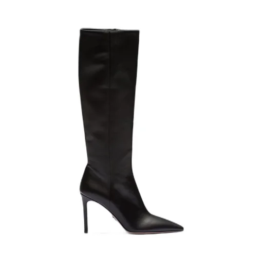 Nappa leather boots