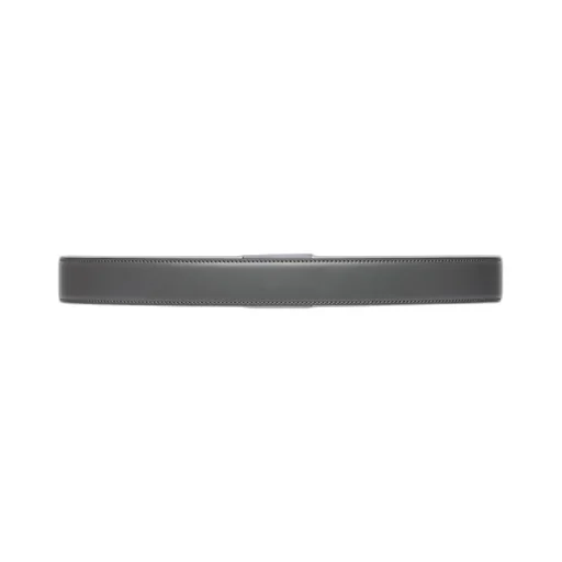 Reversible belt with rectangular buckle