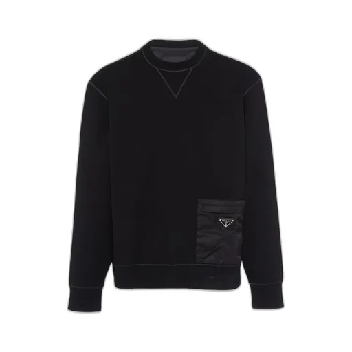 Technical fabric sweatshirt