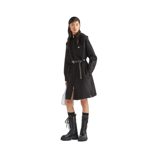 Cashgora and Re-Nylon coat
