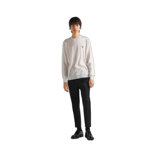 Cotton gabardine pants
