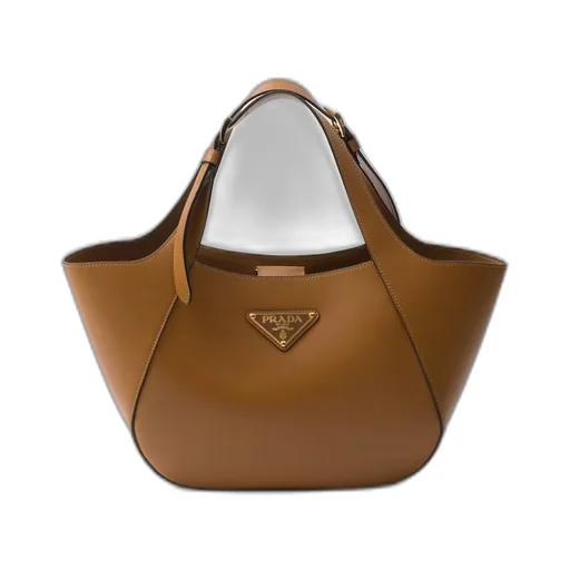 Prada medium leather tote bag