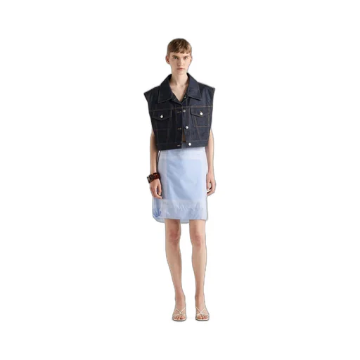 Selvedge denim vest