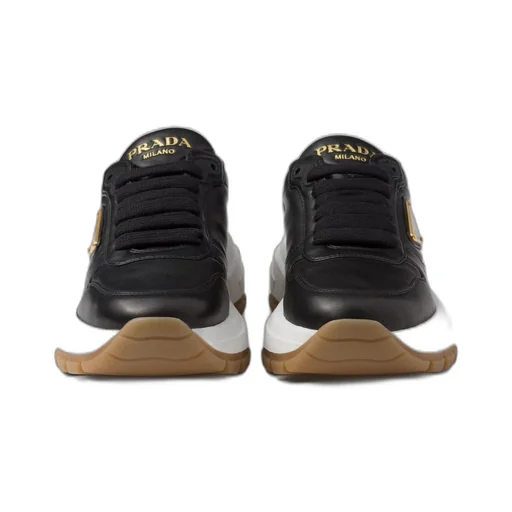 Leather sneakers