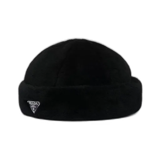 Shearling hat