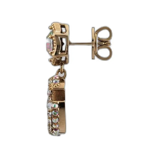 Crystal Double G earrings