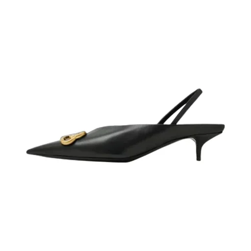 BB Square Knife Slingback pumps