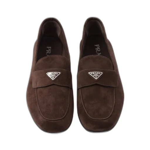 Suede loafers
