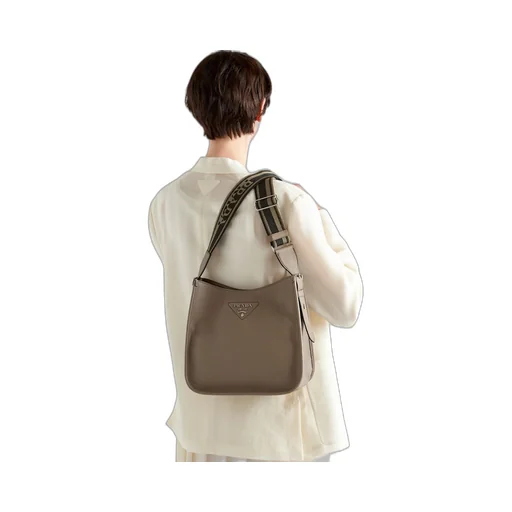 Leather hobo bag
