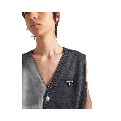 Denim vest