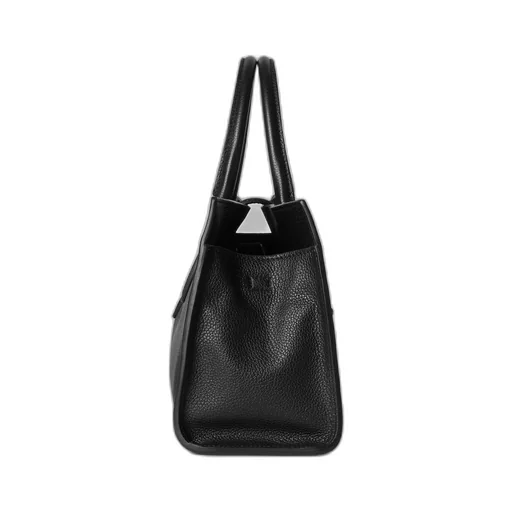 Medium tote bag with hook closure