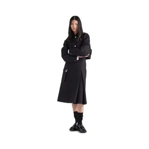 Technical canvas skirt