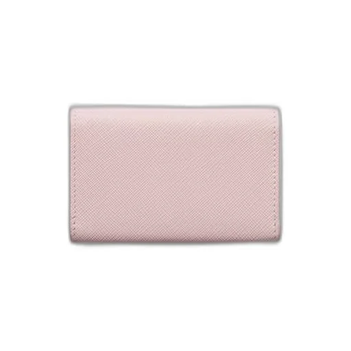 Saffiano leather card holder