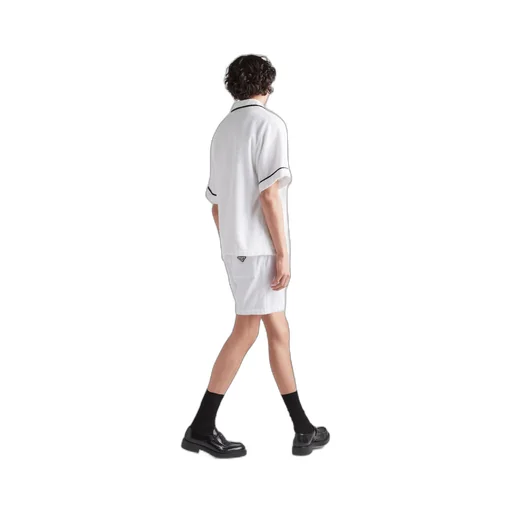 Cotton bowling shirt