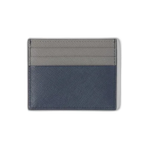 Saffiano leather card holder