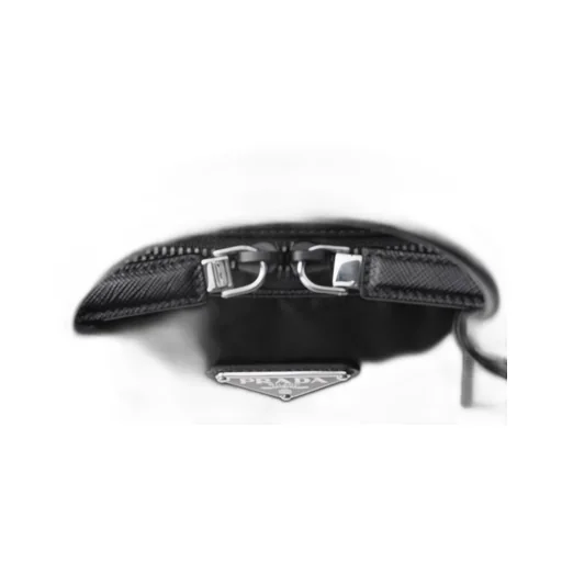 Re-Nylon and Saffiano leather briefcase
