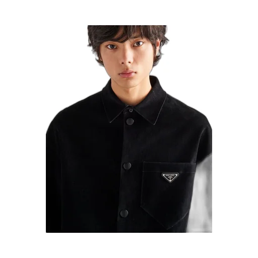 Stretch cotton shirt