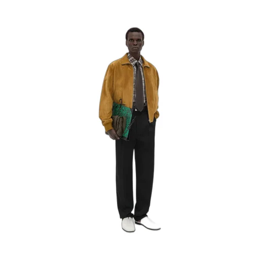 Suede Leather Blouson