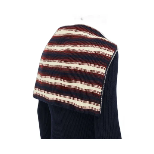 Cotton Striped Cardigan