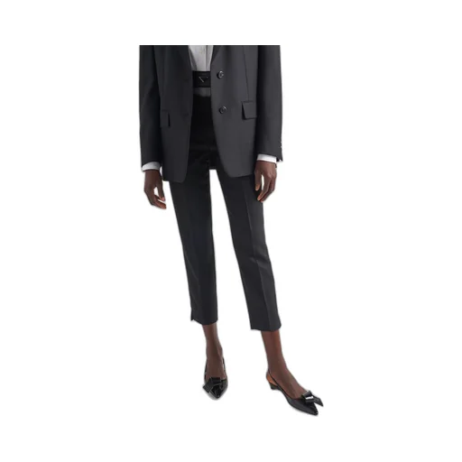 Wool and crinoline pants
