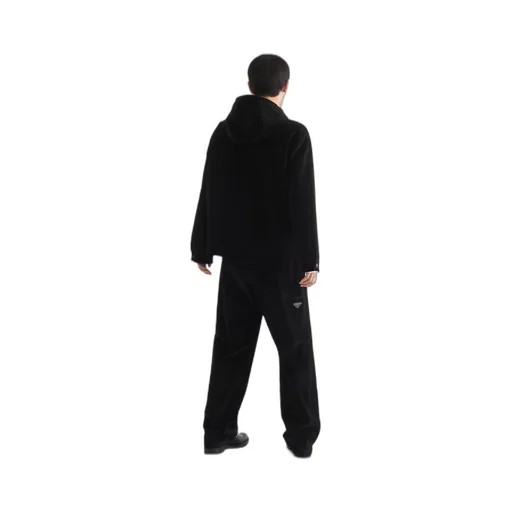 Cotton velvet blouson jacket