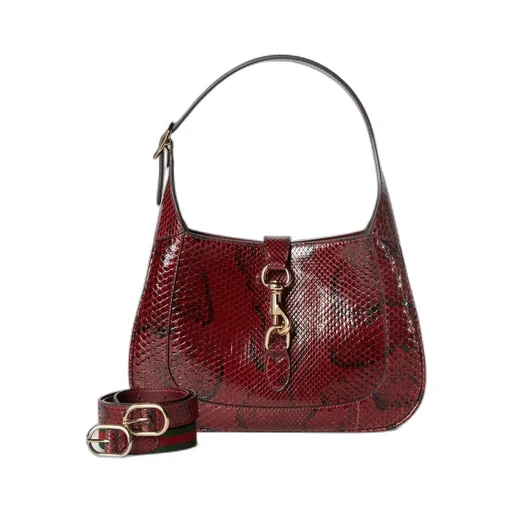 Gucci Jackie python shoulder bag