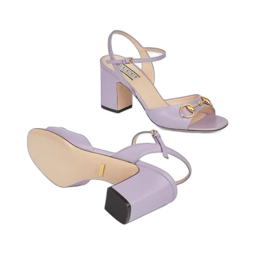 Women's Horsebit mid-heel sandal