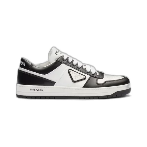 Downtown perforated leather sneakers
