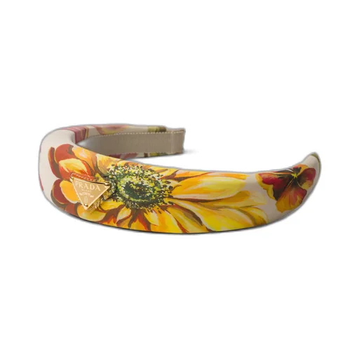 Printed fabric headband