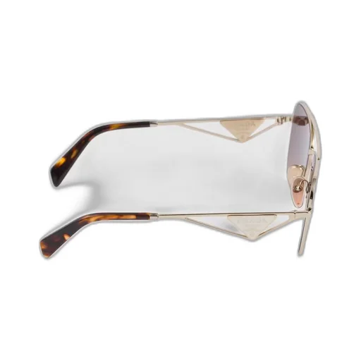 Sunglasses with triangle logo