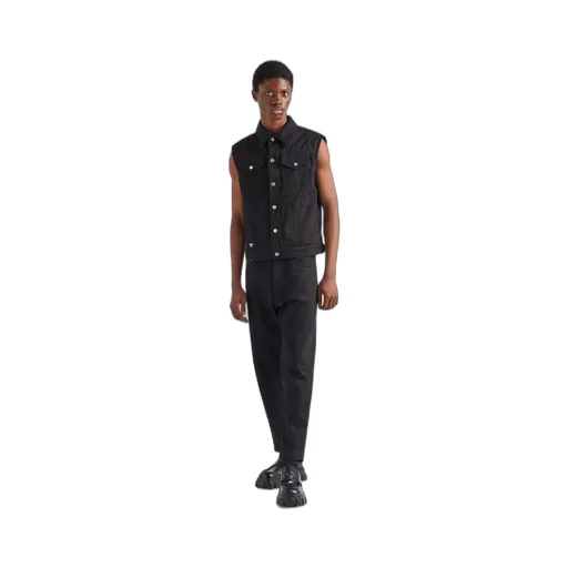 Bull denim vest