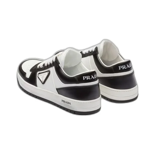 Downtown perforated leather sneakers
