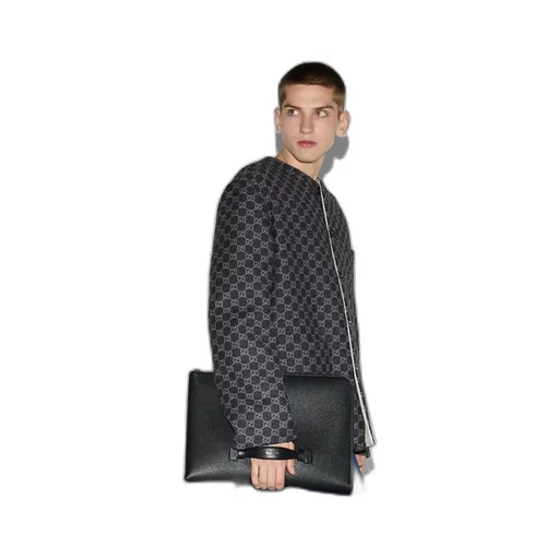 Medium business case with Gucci logo