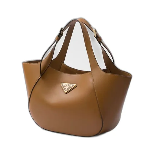 Prada medium leather tote bag