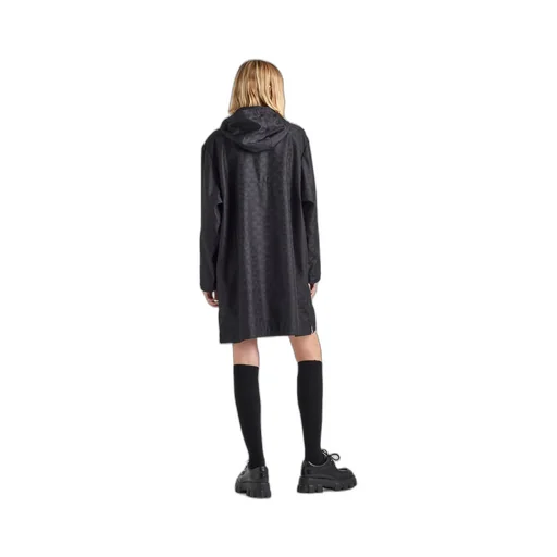 Printed Re-Nylon raincoat