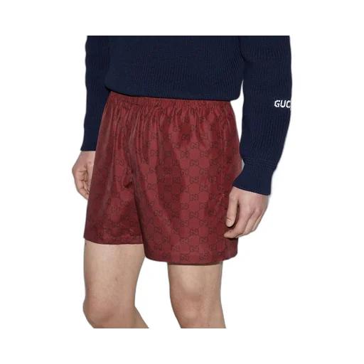 GG print nylon swim short
