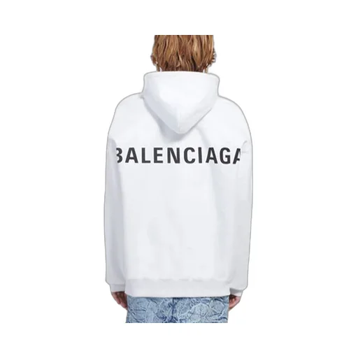 Back Print Logo Hoodie