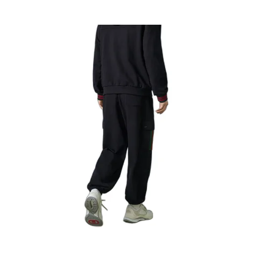 Cotton jersey jogging trouser with Web