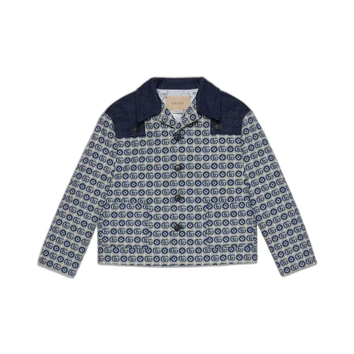 Children's Double G cotton jacket
