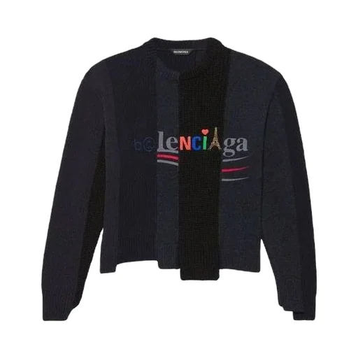 Restructured Asymmetrical Knit Sweater