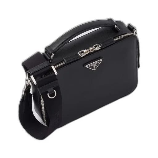 Medium Prada Brique Saffiano leather bag